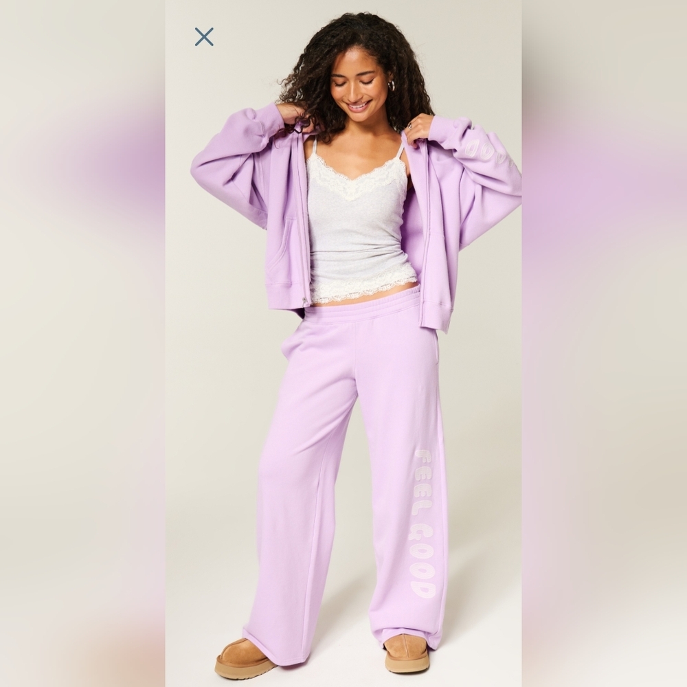 Hollister Lilac Hoodie